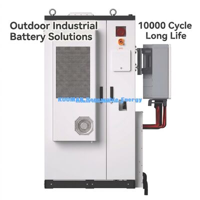 Sistema de Almacenamiento de Energía Comercial (ESS) con Batería de 215KWh de Capacidad para Reducción de Picos y Protección IP65