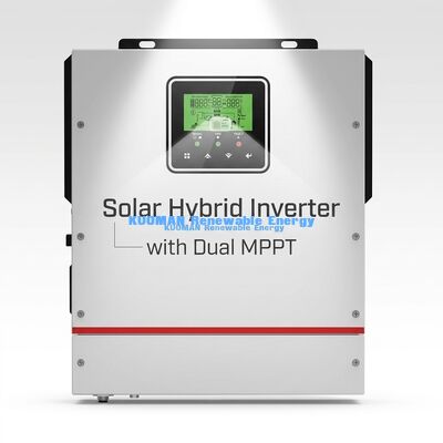 Inversor solar fuera de la red con cargador solar MPPT, salida de onda senoidal pura y control de aplicaciones para copia de seguridad en el hogar