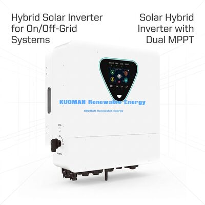 Inversor solar híbrido BSR de 6 kW con clasificación IP65 y funcionamiento paralelo para uso doméstico y comercial