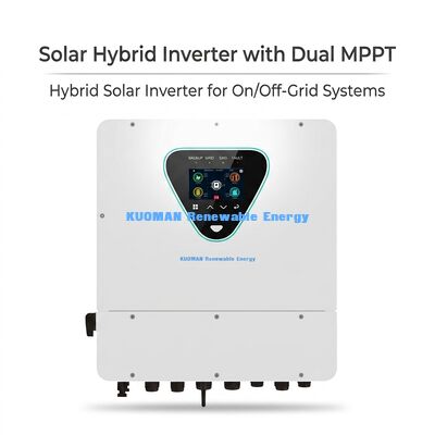 Inversor Híbrido Solar de 6KW con Doble MPPT y Clasificación IP65 para Uso Doméstico y Comercial
