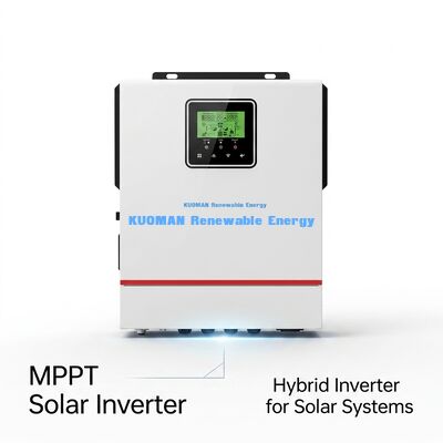 Inversor solar fuera de la red con cargador solar MPPT, salida de onda senoidal pura y control de aplicaciones para copia de seguridad en el hogar