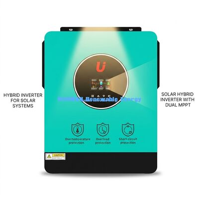 Invertidor híbrido BSR IP65 de 6 kW con monitoreo WiFi y operación paralela para sistemas de energía solar domésticos