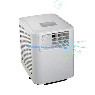 Aire acondicionado portátil de 9000 BTU, refrigeración instantánea en 3 minutos, fuerte flujo de aire, 310m³/h, equipo móvil de CA para el hogar y el hotel