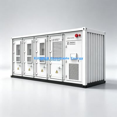 500kWh/1MWh/2MWh Contenedor ESS Batería de almacenamiento