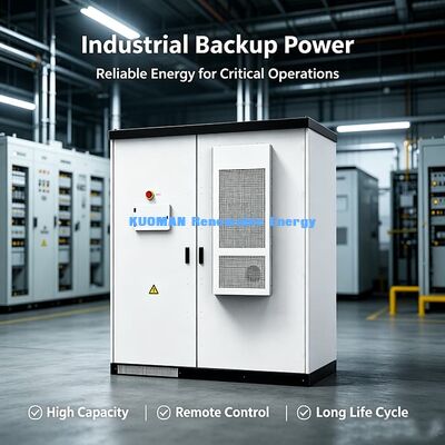 Sistema de almacenamiento de energía de microrredes de 768V 215kWh robusto gabinete exterior LiFePO4 batería ESS