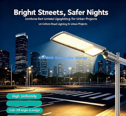 Luz de calle LED 3030 SMD de alta eficiencia | Iluminación vial exterior de aluminio fundido a presión