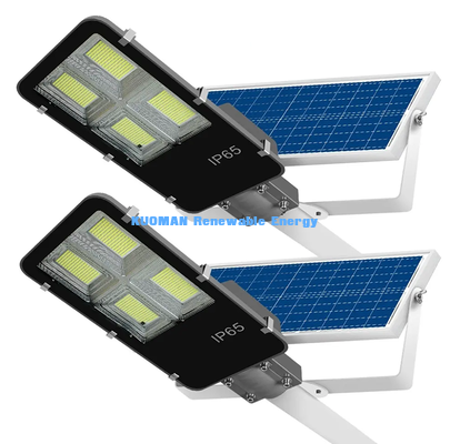 5-6 horas de carga rápida luz solar de la calle 365 días iluminación de ciclo continuo