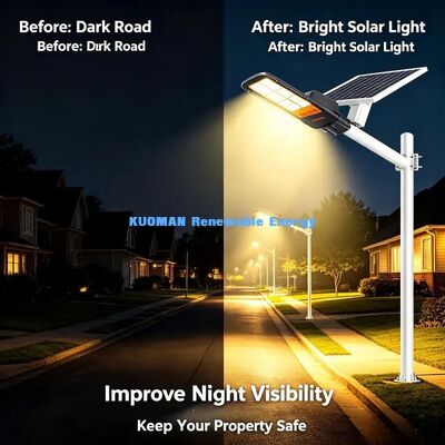 Luz solar separada opcional de 300W, 400W, 500W para autopistas y comunidades