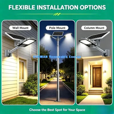 High Conversion Solar Panel Street Light MPPT Charge Controller Efficient Lighting
