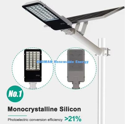 Luz Solar para Calle de Aluminio Antióxido Uso en Zonas Costeras Húmedas