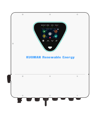 Transformador de corriente para inversor solar híbrido de 6KW y 2 MPPT con monitorización remota WiFi