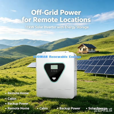 Batería de 48V 11KW Fuera de la red Inversor solar sobrecarga sobrecarga Cortocircuito Protección completa