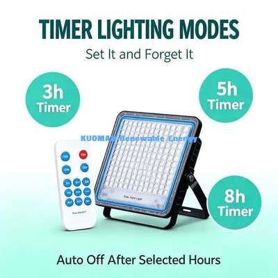 Heavy Duty Solar Outdoor Yard Lights Rain Snow Resistant LED Lighting for Farm Park 