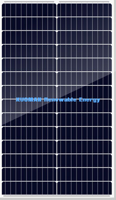 Panel solar monocristalino de 50W, cargador de batería de 12V, módulo fotovoltaico de alta eficiencia de 182 mm
