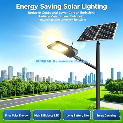 Lámpara LED Inteligente Baja en Carbono para Calles | Programación Inteligente, Luz Urbana de Carretera de Ahorro de Energía